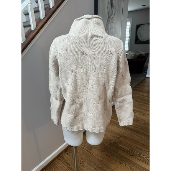 Anthropologie ALASHAN Sweater Medium Merino Wool - Picture 3 of 3